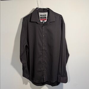 Kenneth Cole | AWEARNESS Charcoal Dress Shirt | 16 32/33